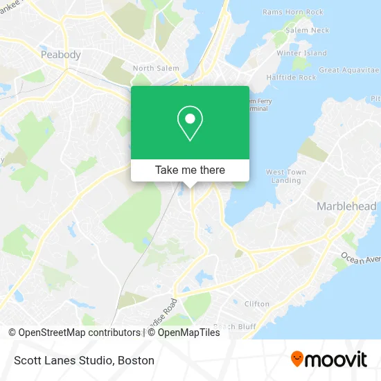 Scott Lanes Studio map