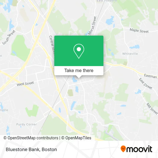 Bluestone Bank map