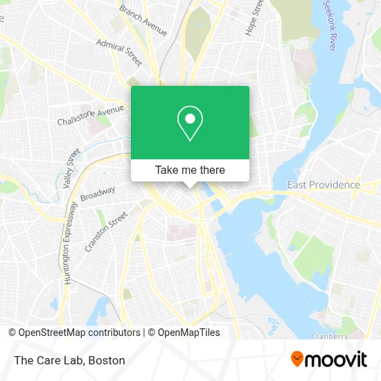 The Care Lab map