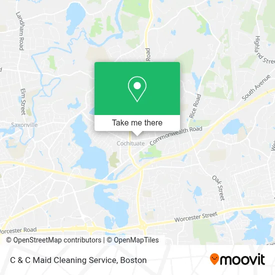 C & C Maid Cleaning Service map
