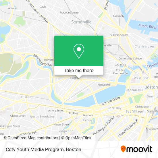 Cctv Youth Media Program map