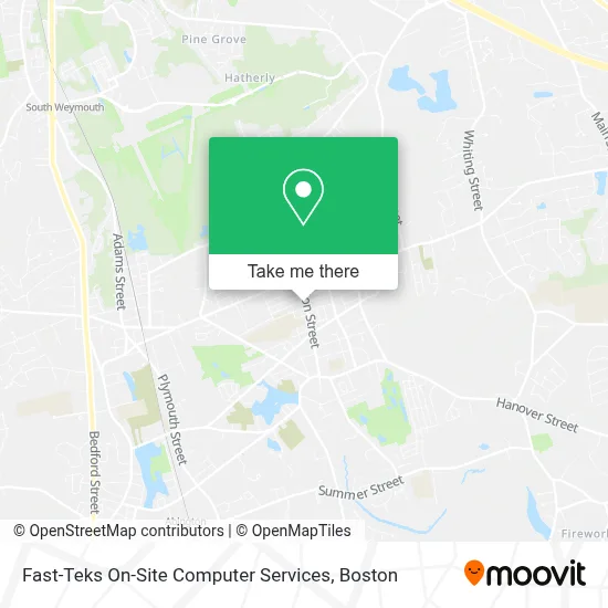 Fast-Teks On-Site Computer Services map