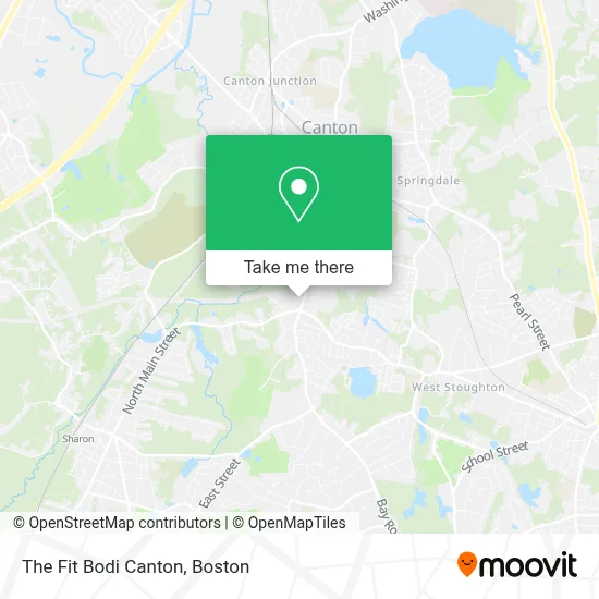 The Fit Bodi Canton map