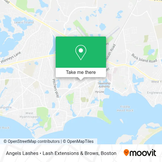 Angels Lashes • Lash Extensions & Brows map