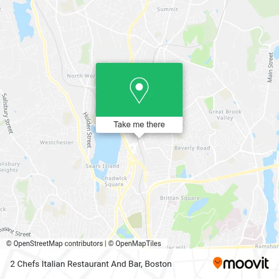 2 Chefs Italian Restaurant And Bar map