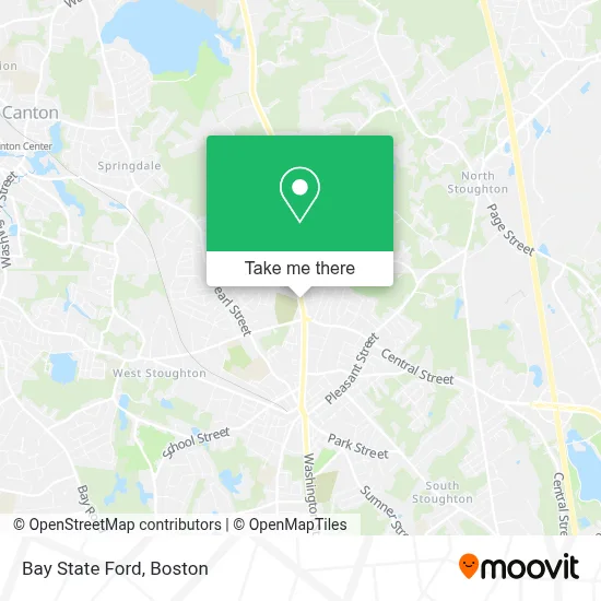 Bay State Ford map