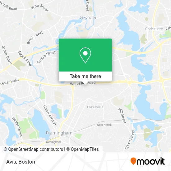 Avis map