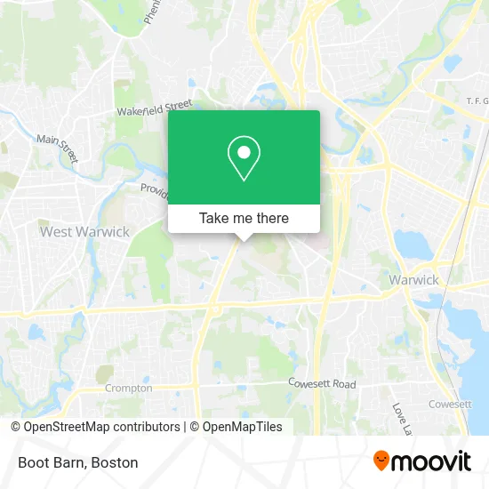 Boot Barn map