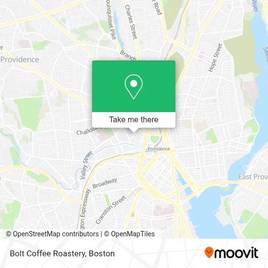 Bolt Coffee Roastery map