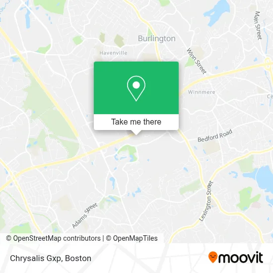 Chrysalis Gxp map