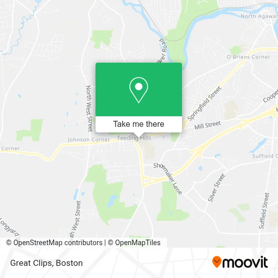 Great Clips map