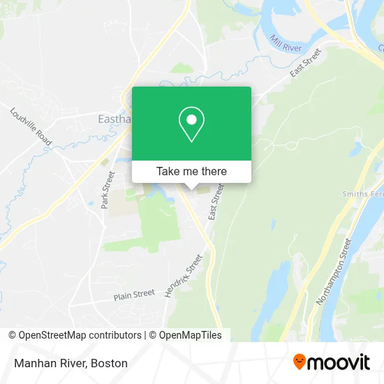 Manhan River map