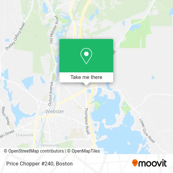 Price Chopper #240 map