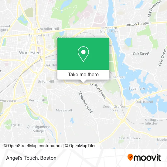 Angel's Touch map