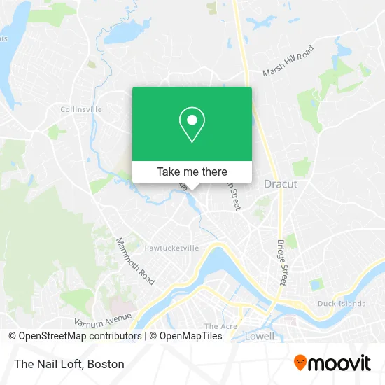 The Nail Loft map