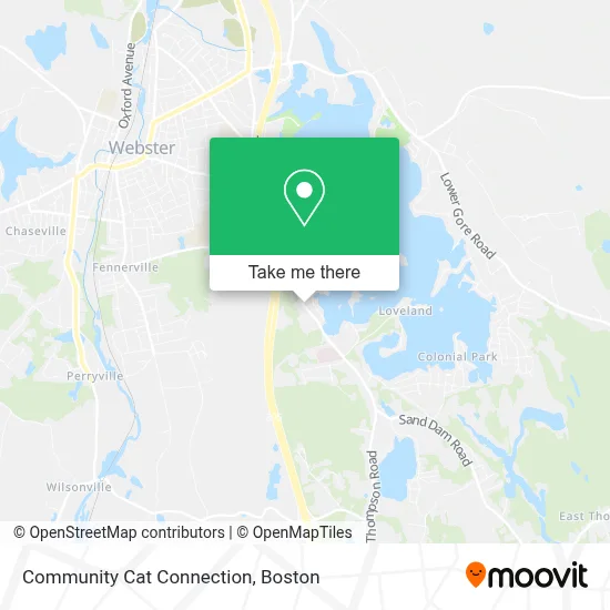 Community Cat Connection map