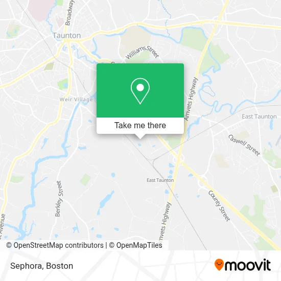 Sephora map