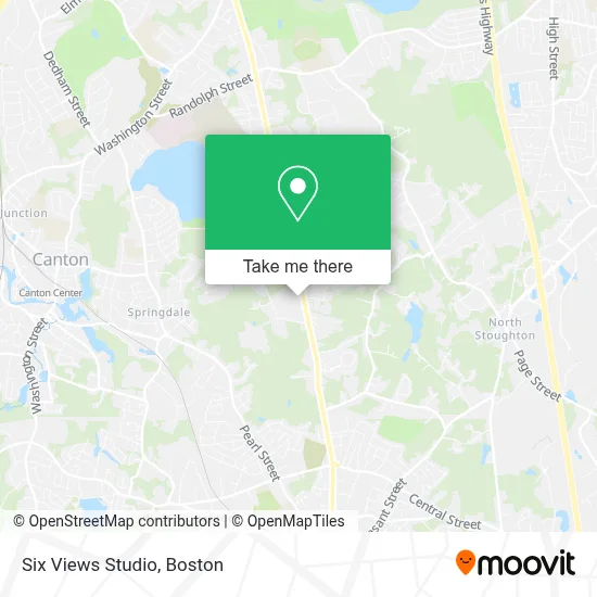 Six Views Studio map
