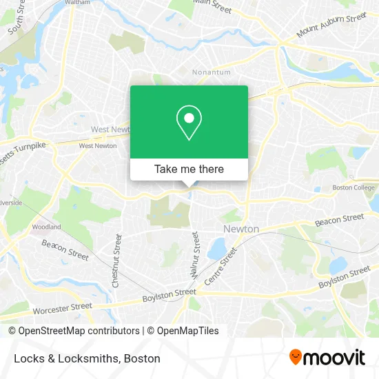 Locks & Locksmiths map