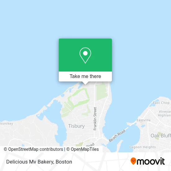 Delicious Mv Bakery map