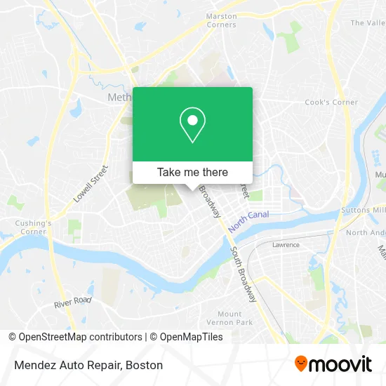 Mendez Auto Repair map