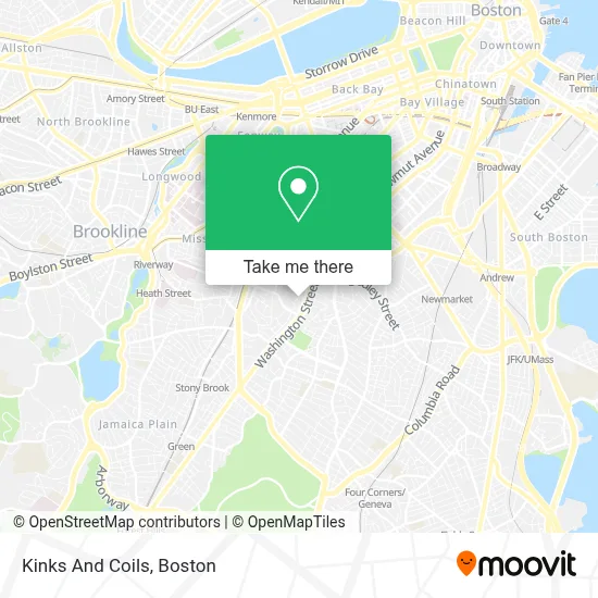 Kinks And Coils map
