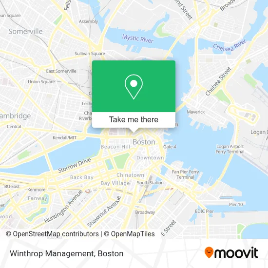 Winthrop Management map
