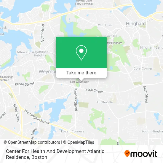 Center For Health And Development Atlantic Residence map