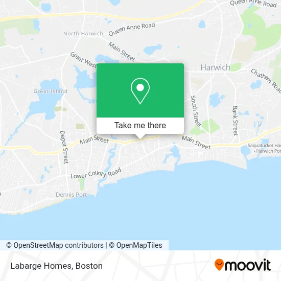 Labarge Homes map