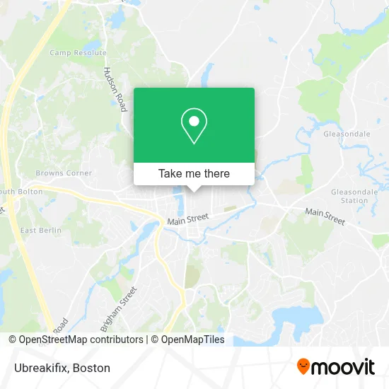 Ubreakifix map
