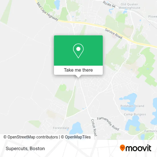 Supercuts map