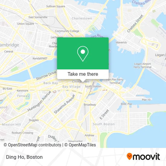 Ding Ho map