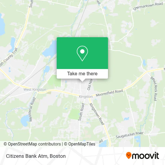 Citizens Bank Atm map