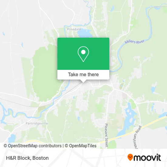 H&R Block map