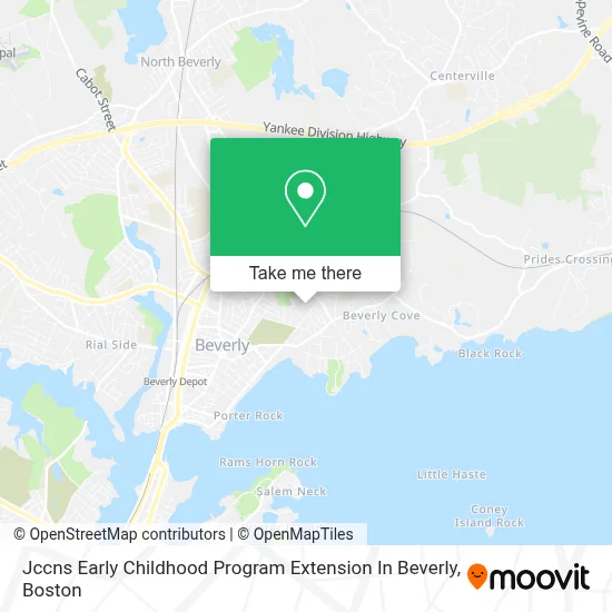 Jccns Early Childhood Program Extension In Beverly map