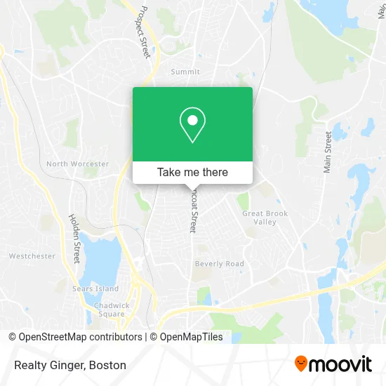 Realty Ginger map