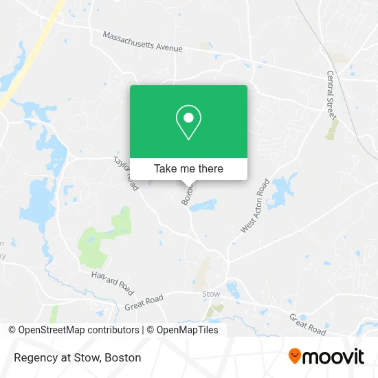 Regency at Stow map