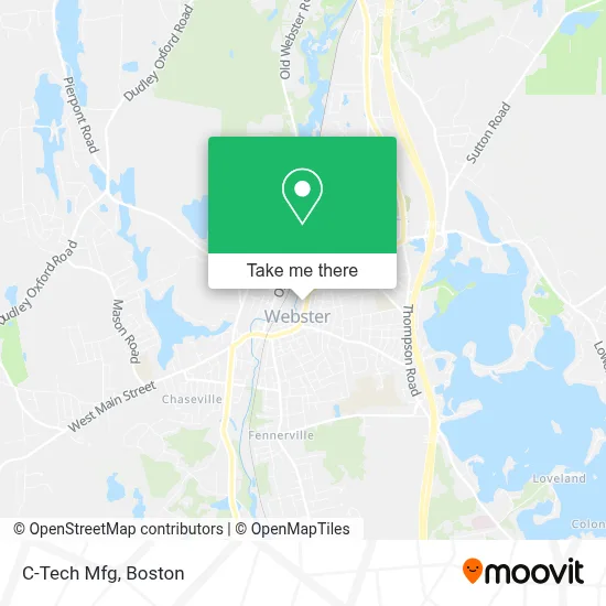 C-Tech Mfg map
