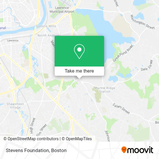 Stevens Foundation map