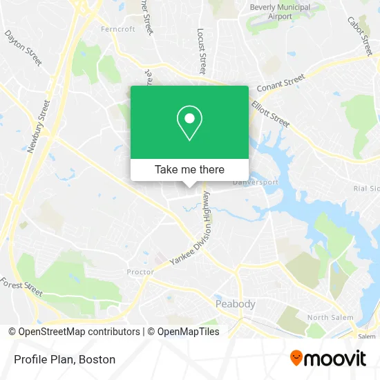 Profile Plan map