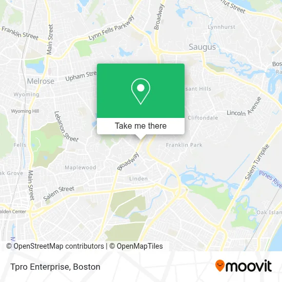 Tpro Enterprise map