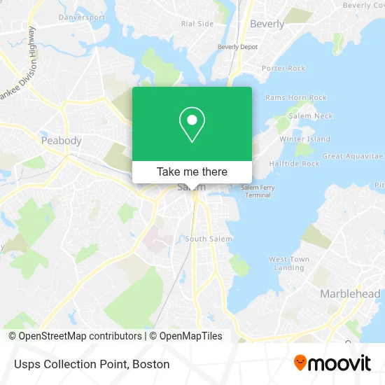 Usps Collection Point map