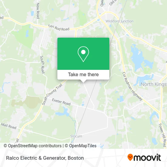 Ralco Electric & Generator map