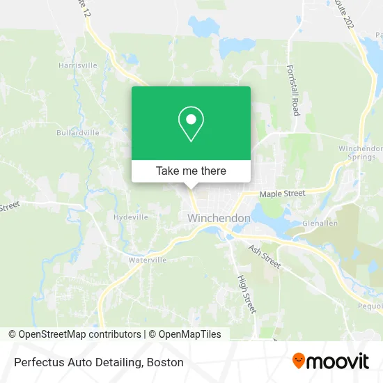 Perfectus Auto Detailing map