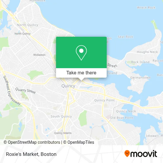 Roxie's Market map