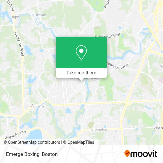 Emerge Boxing map