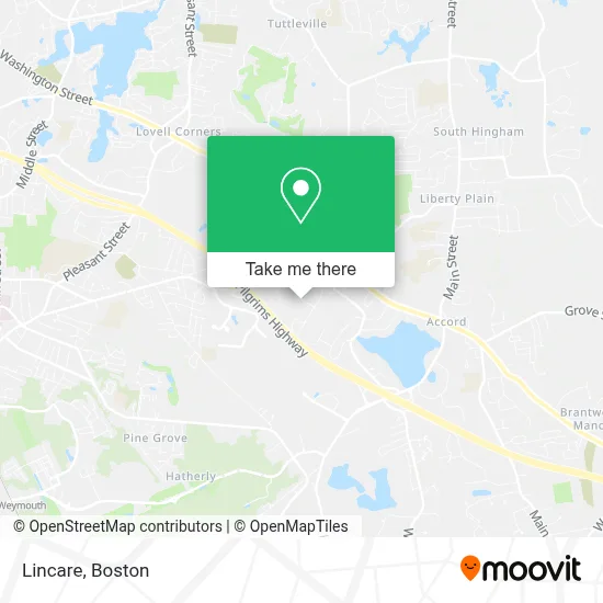 Lincare map
