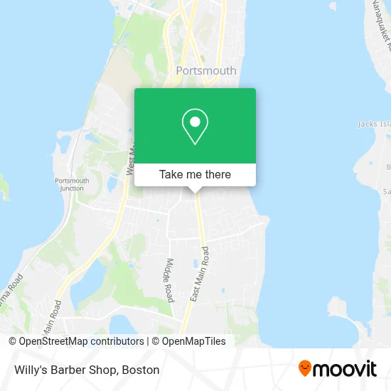 Willy's Barber Shop map