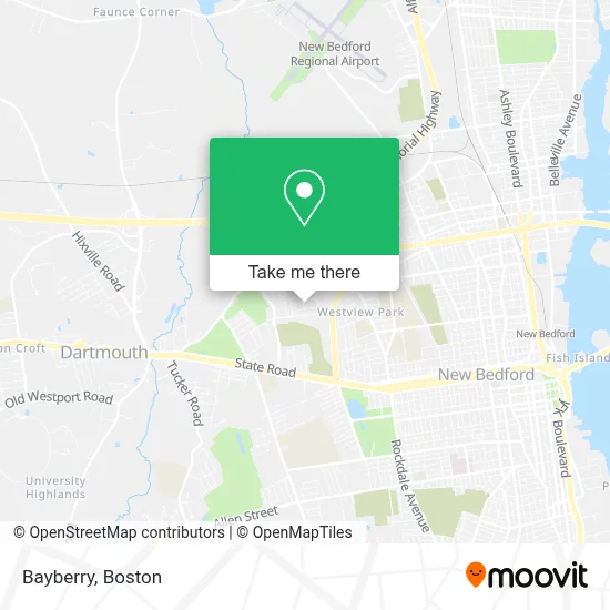 Bayberry map