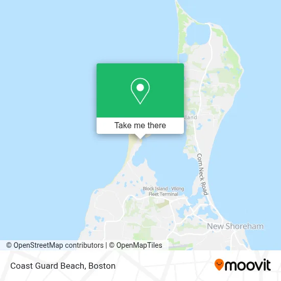 Coast Guard Beach map